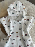 Badeponcho Muster