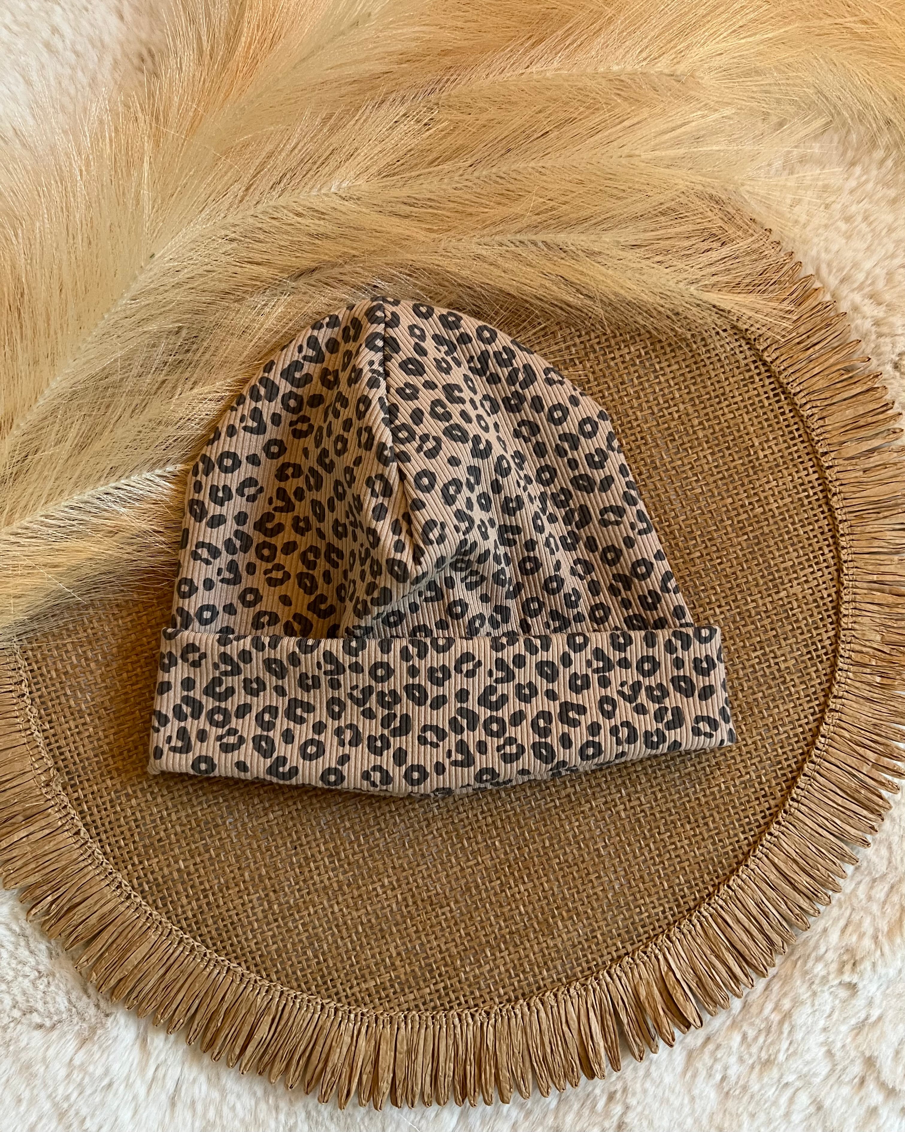 Beanie Rippstoff Erwachsene