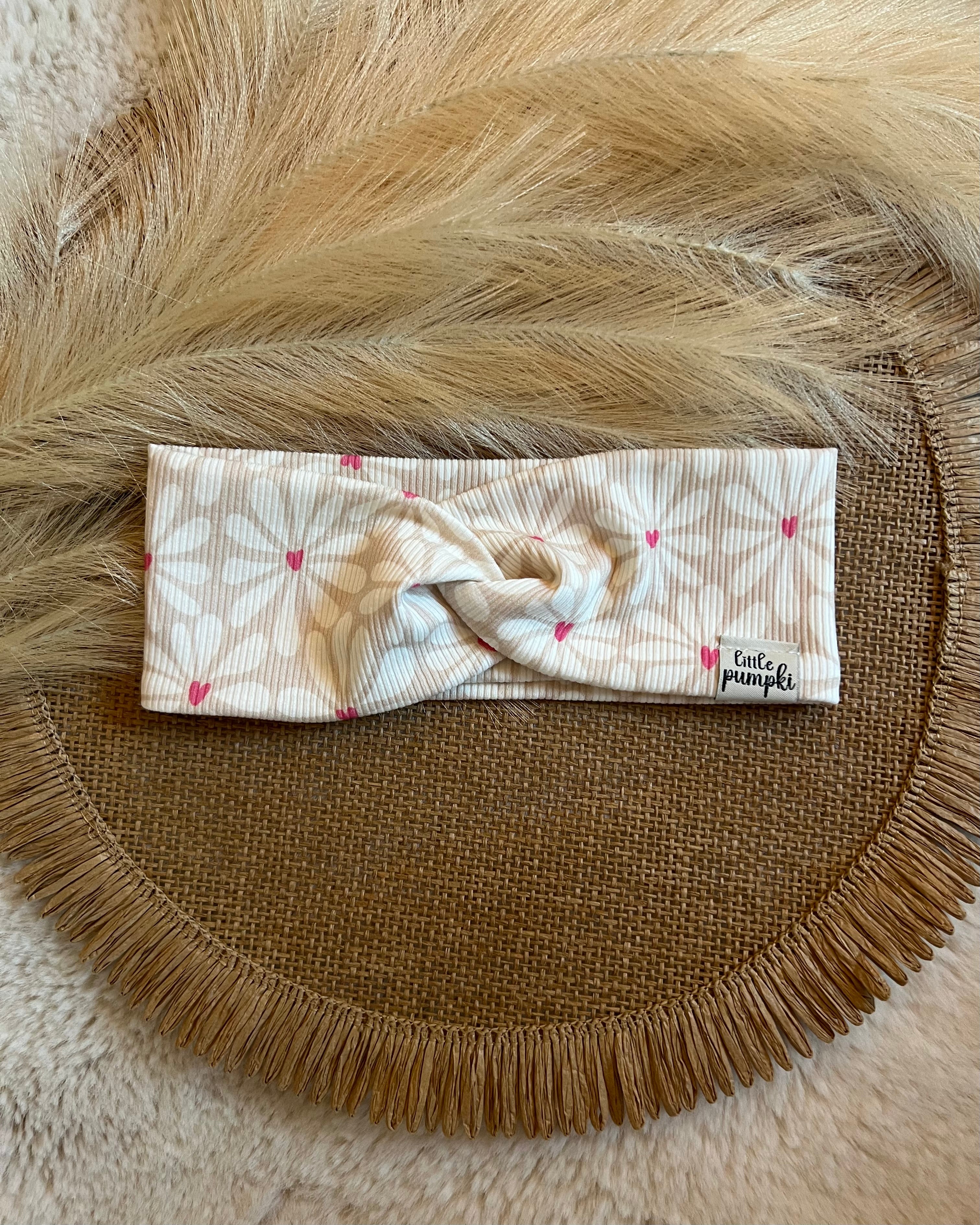 Stirnband Rippstoff Kinder