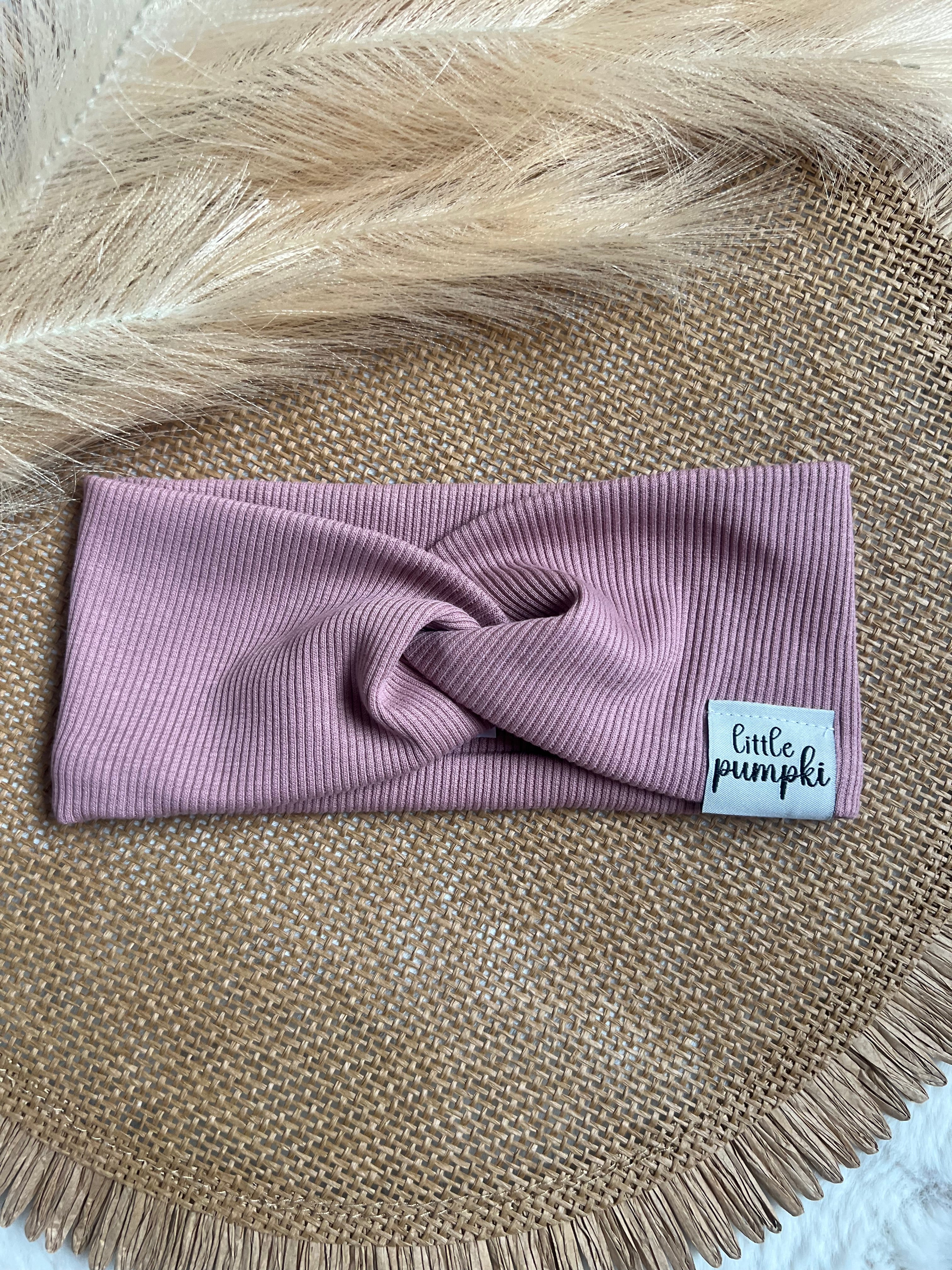 Stirnband Rippstoff Kinder