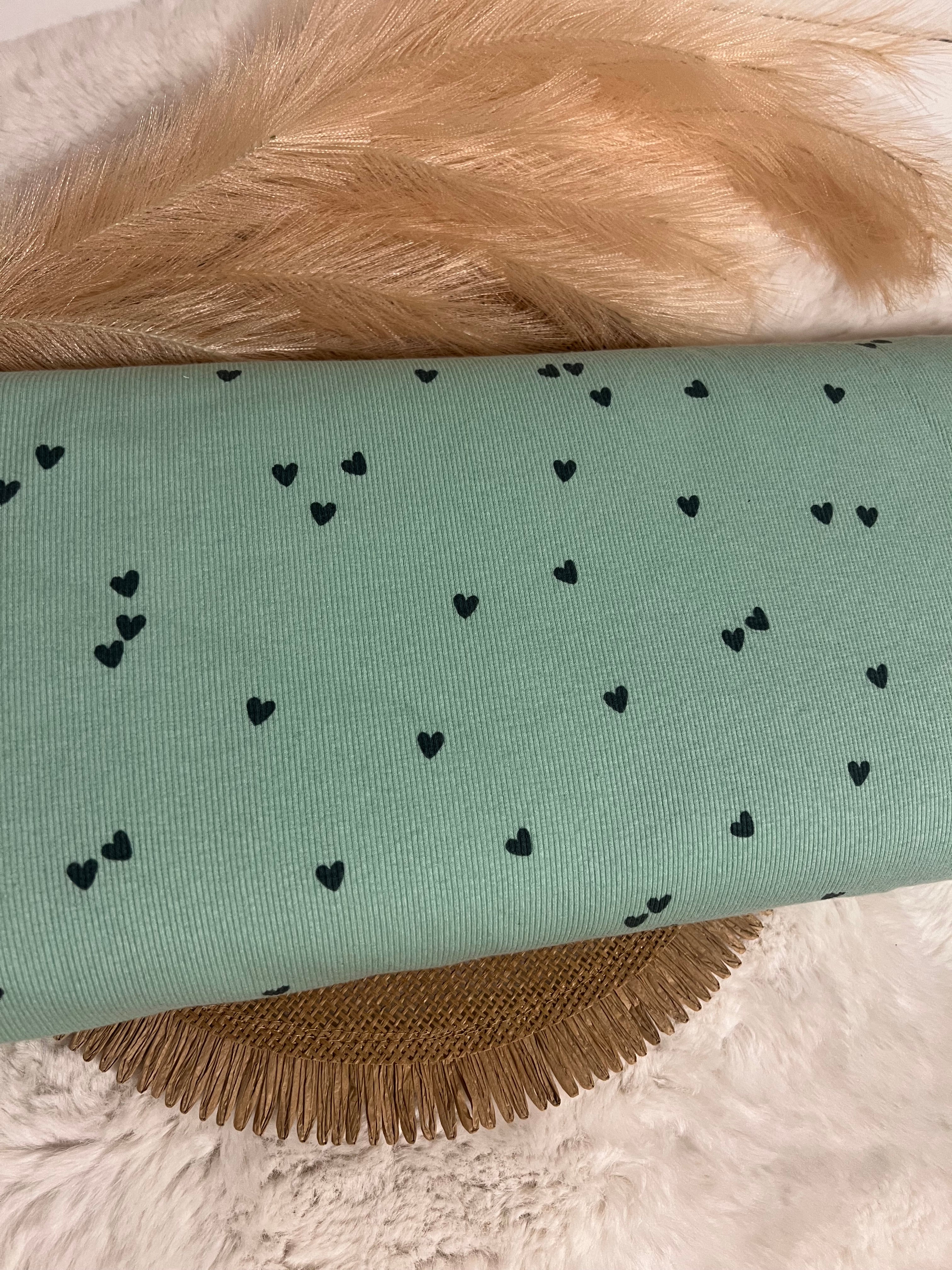 Beanie Rippstoff Kinder