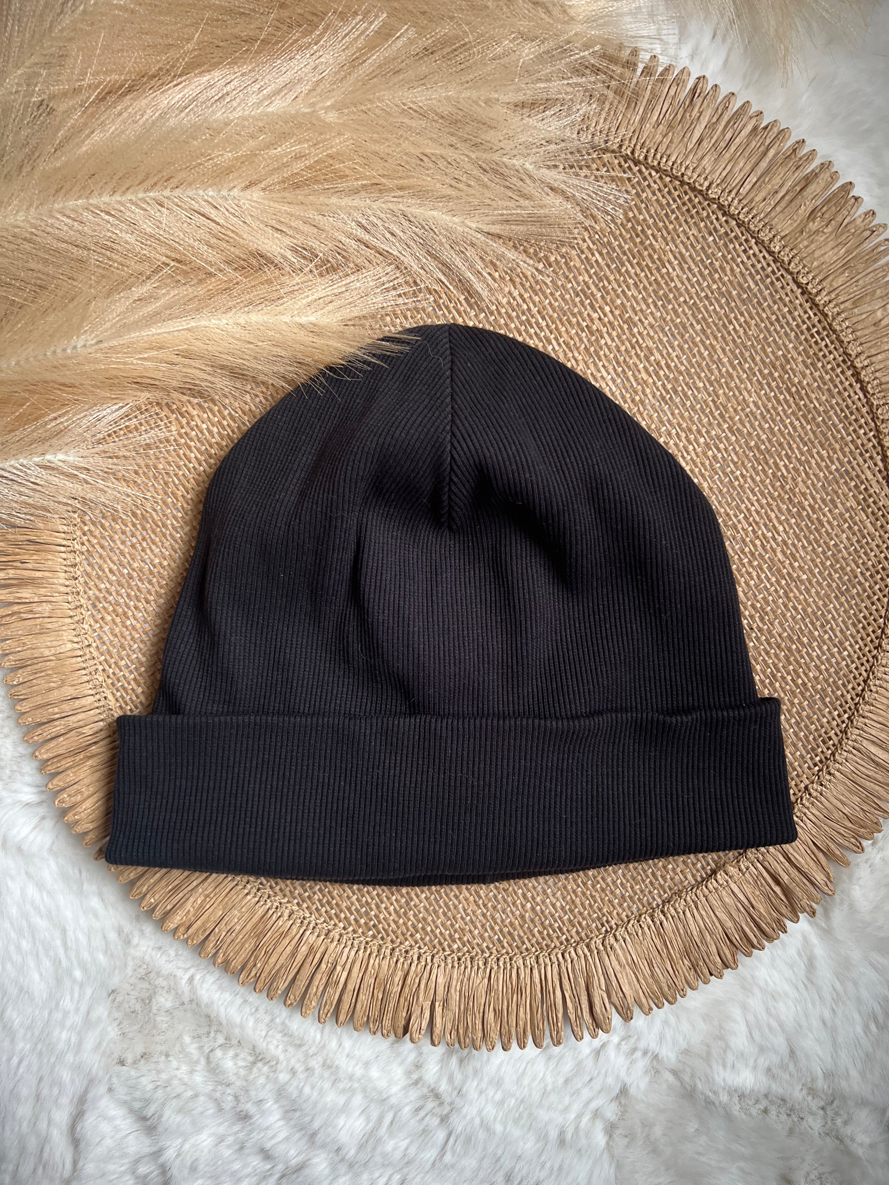 Beanie Rippstoff Erwachsene